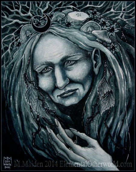 The Crone Witch's Role in Healing and Divination: A Comprehensive Guide